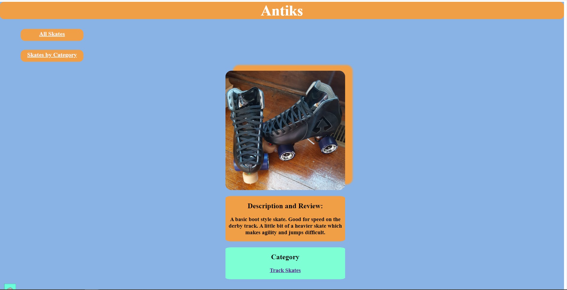 One singular skate image